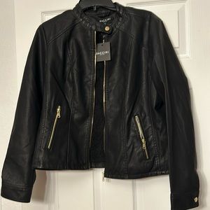 Black short jacket